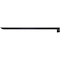 Ekena Millwork Hidden Floating Steel Heavy Duty Bracket w/ Flange, Powder Coated Black 2 1/2"W x 18"D x 1 1/2"H BKTM02X18X01HFPBL - alternate 9
